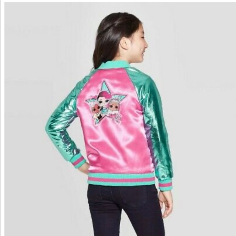 L.O.L. Surprise! Go Team Glitter Varsity Jacket